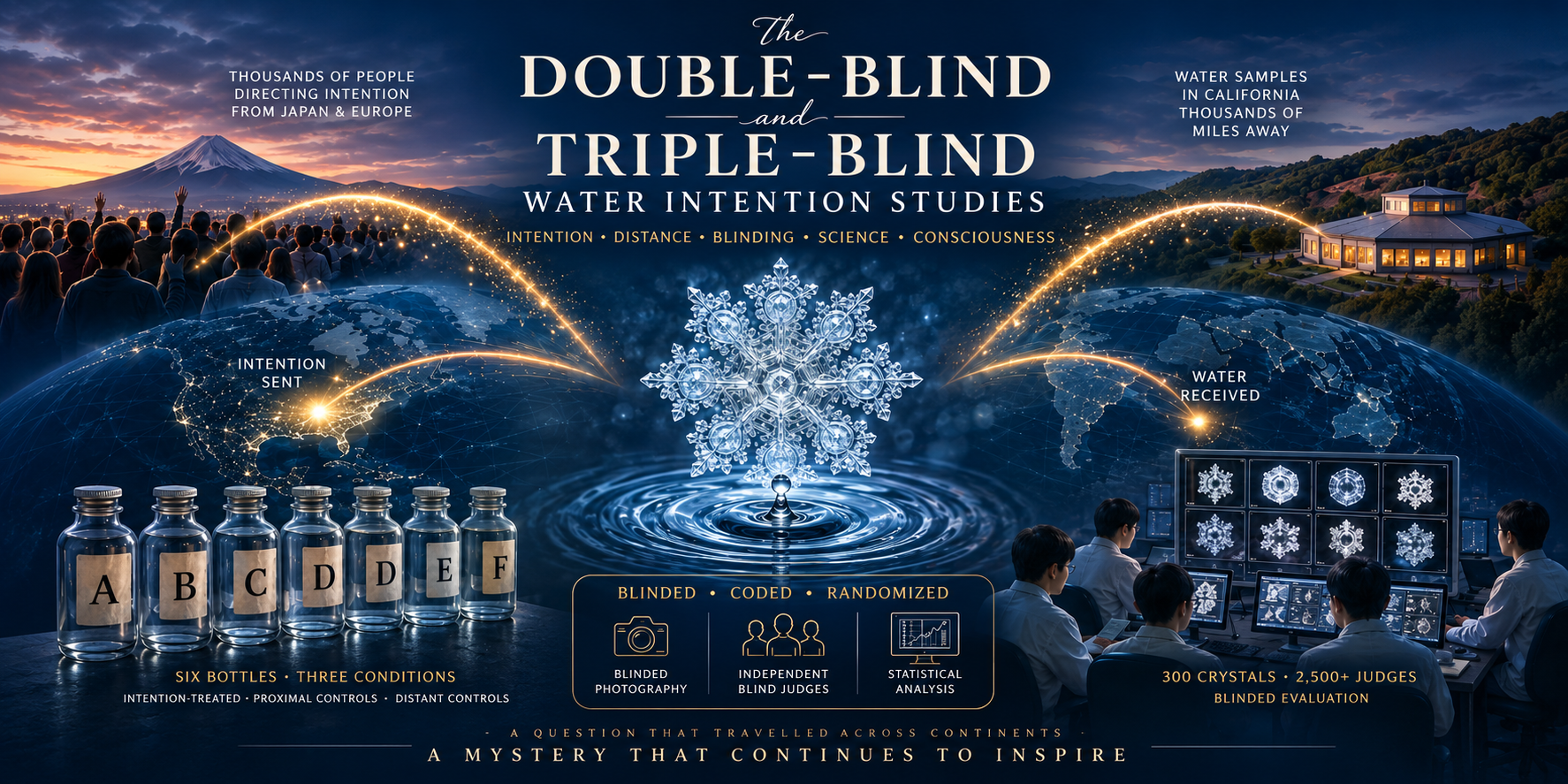 The Double-Blind and Triple-Blind Water Intention Studies