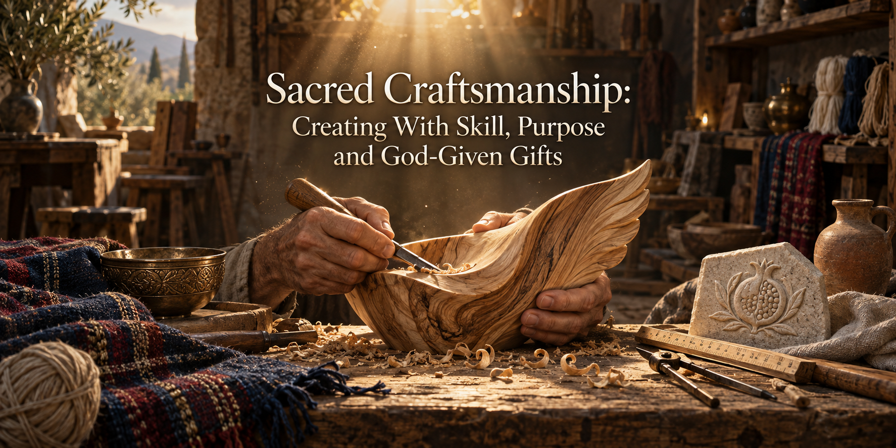 Sacred Craftsmanship: Creating With Skill, Purpose and God-Given Gifts