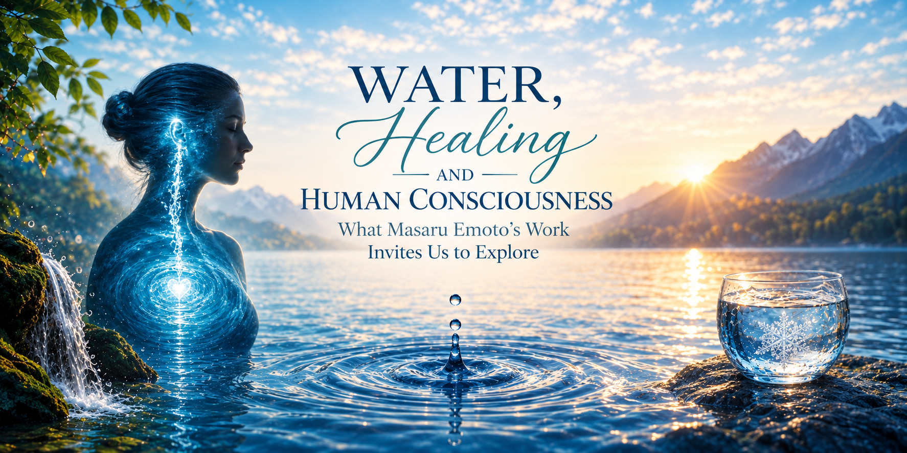 Water, Healing and Human Consciousness: What Masaru Emoto’s Work Invites Us to Explore