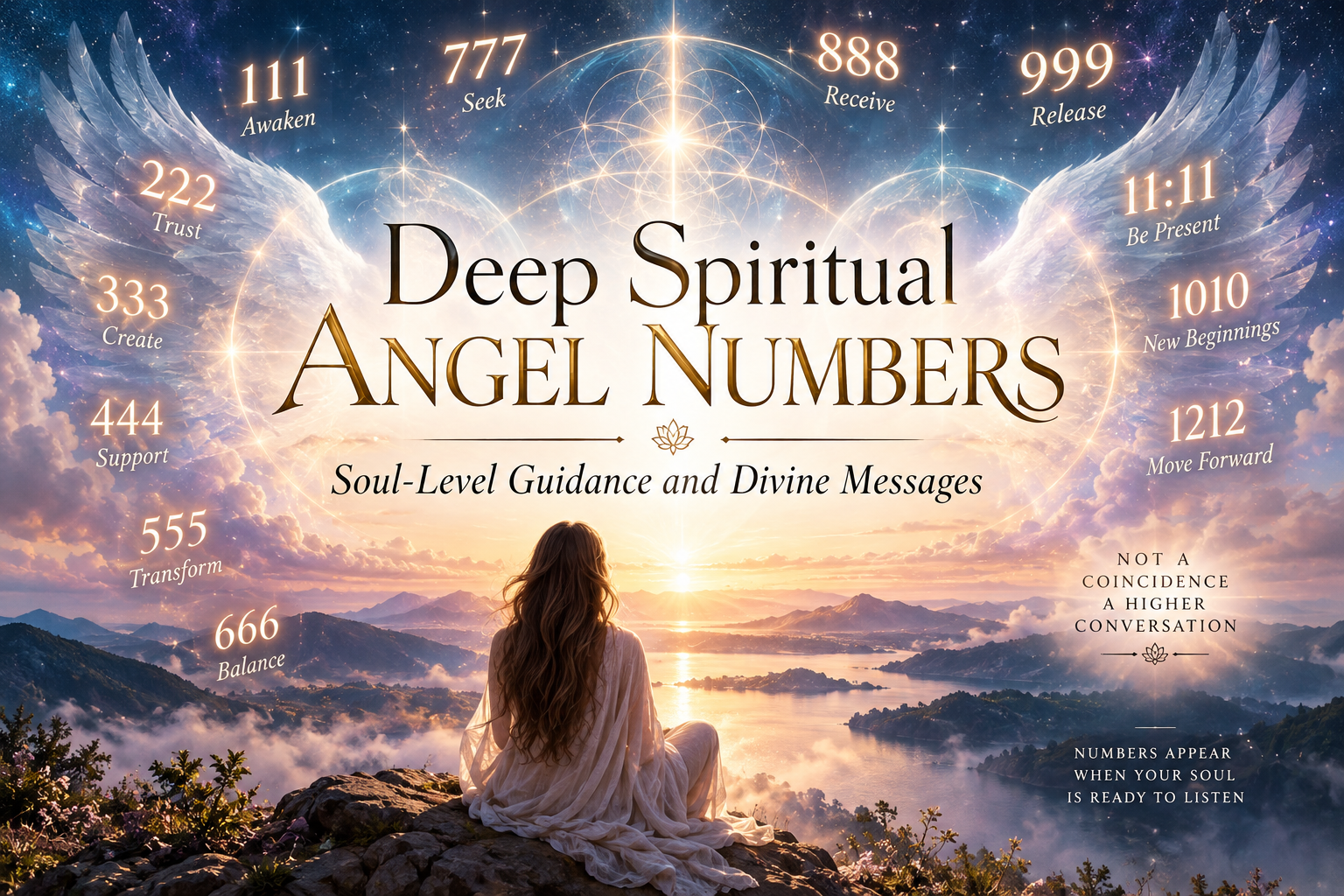 Deep Spiritual Angel Numbers | Soul-Level Guidance and Divine Messages