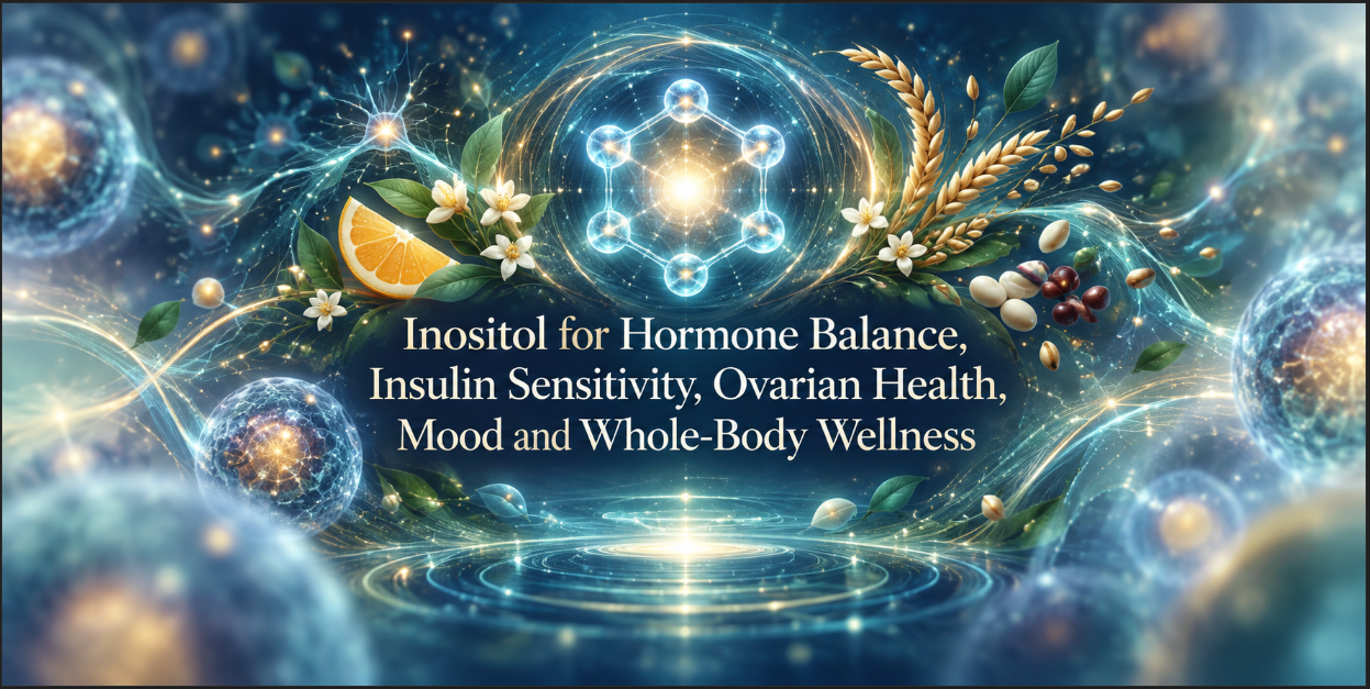 Inositol for Hormone Balance, Insulin Sensitivity, Ovarian Health, Mood and Whole-Body Wellness