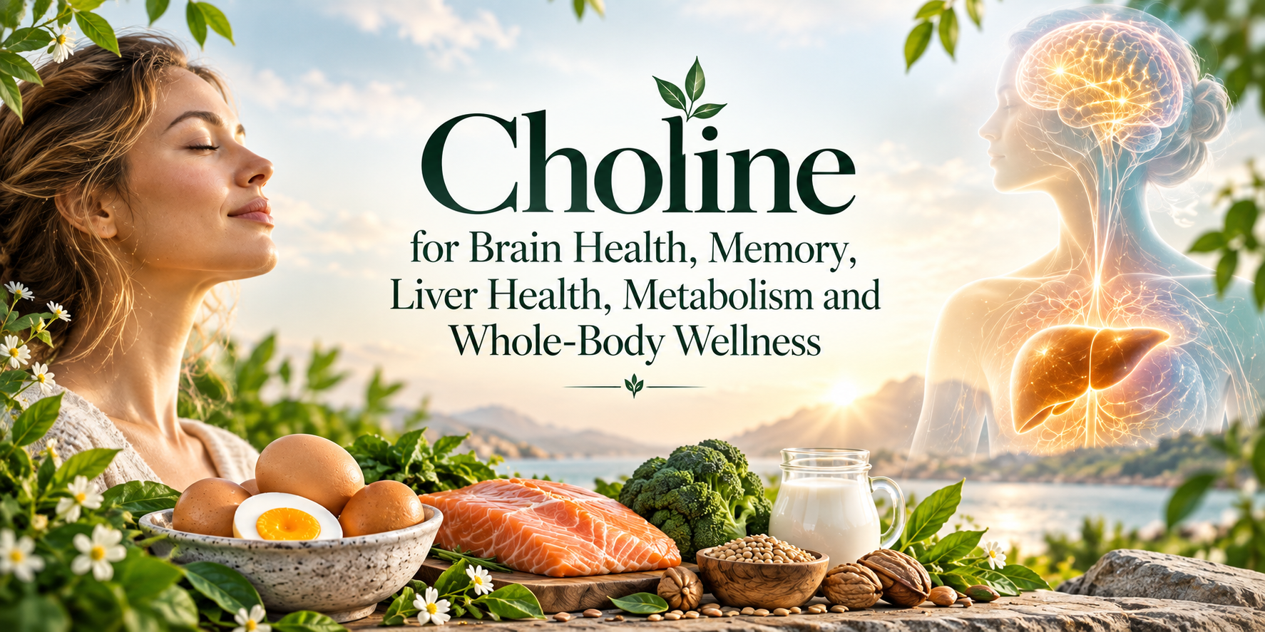 Choline for Brain Health, Memory, Liver Health, Metabolism and Whole-Body Wellness