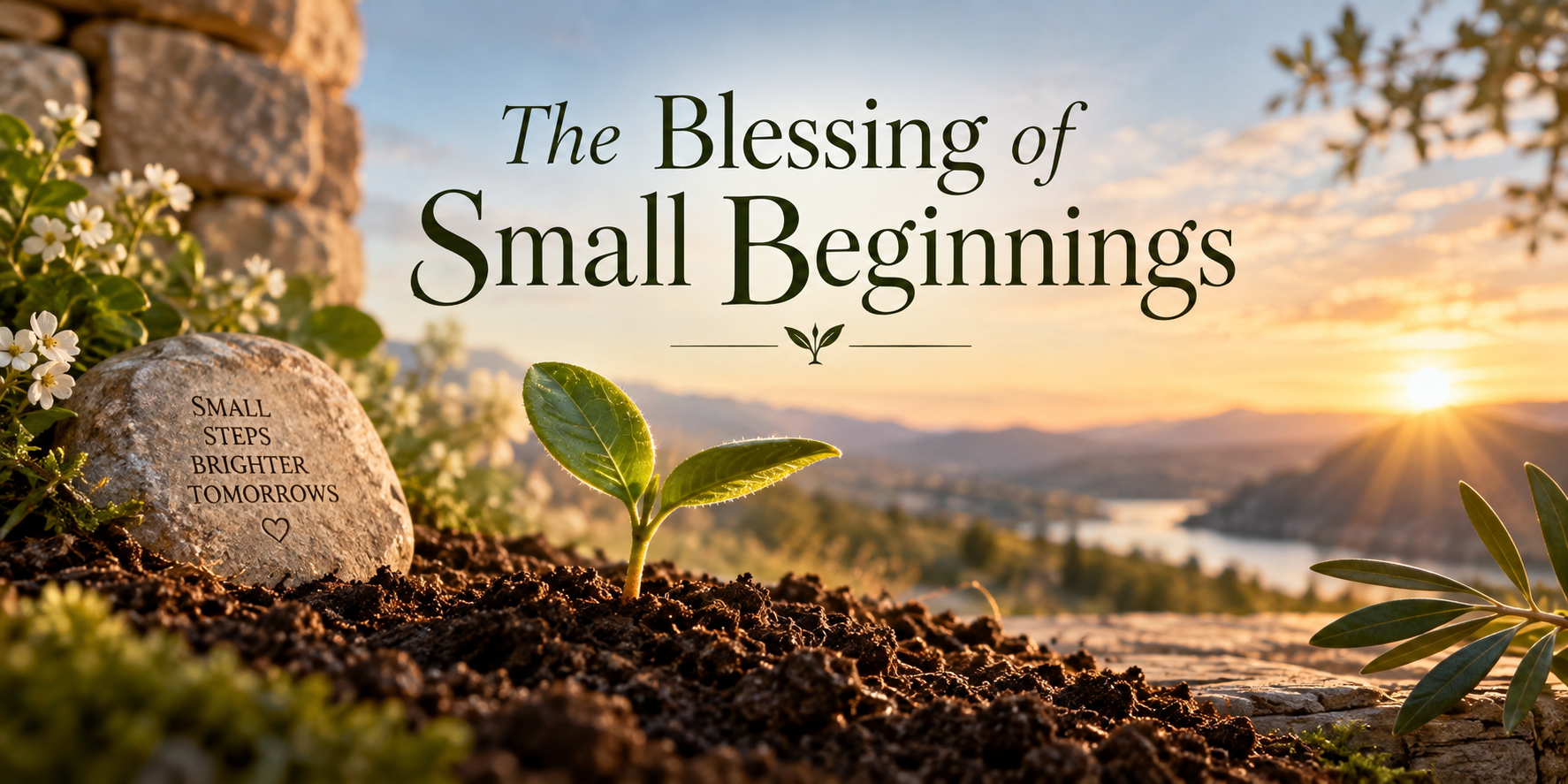 The Blessing of Small Beginnings