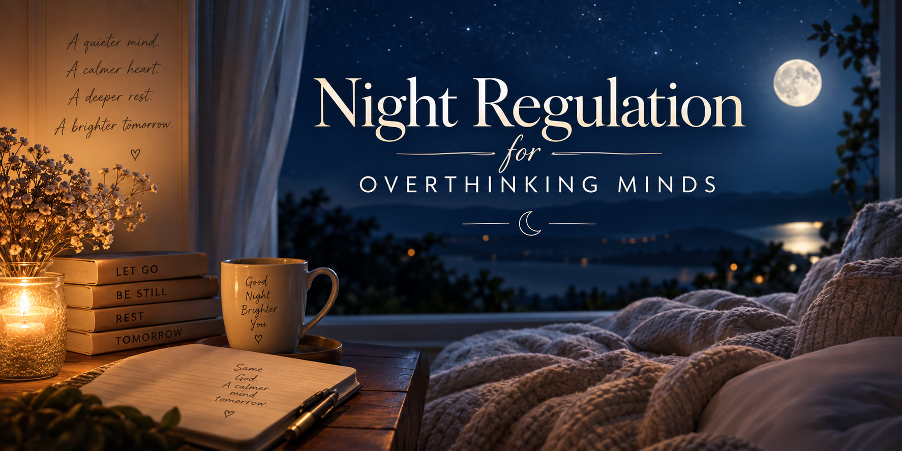 Night Regulation for Overthinking Minds