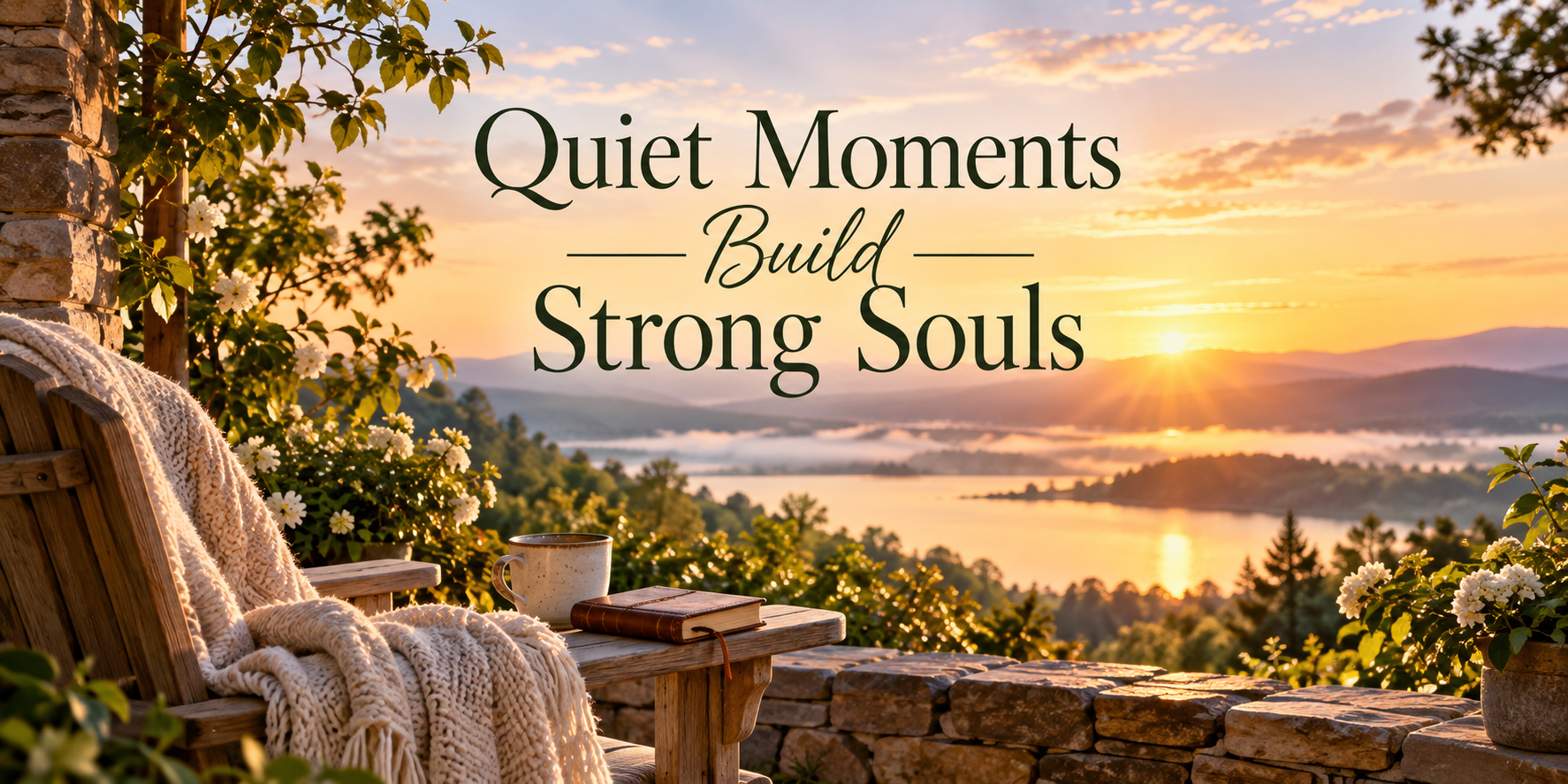 Quiet Moments Build Strong Souls