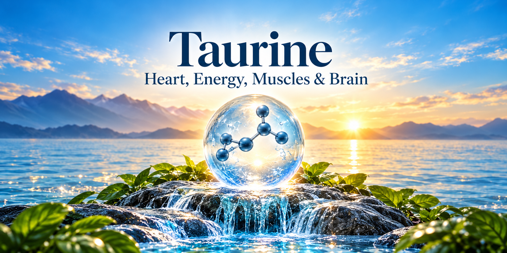 Taurine for Heart Health, Energy, Muscles, Metabolism, Brain and Whole-Body Wellness