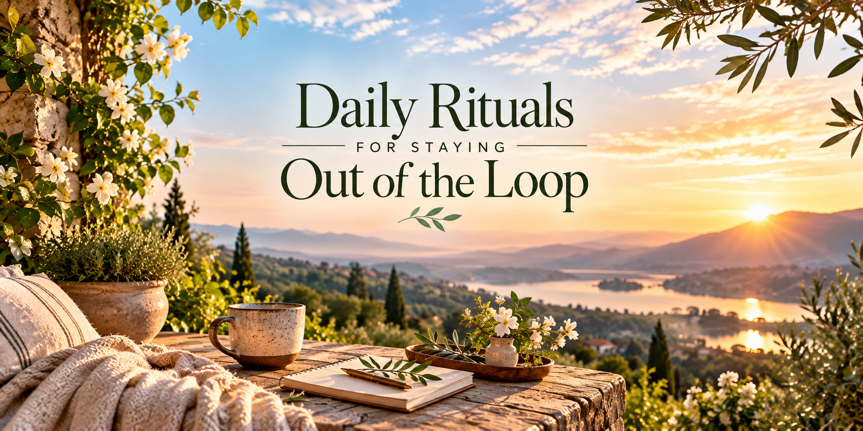 Daily Rituals for Staying Out of the Loop