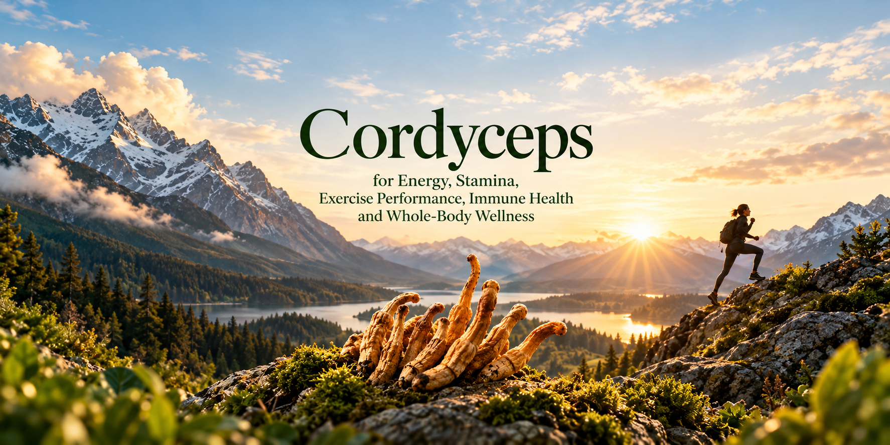 Cordyceps for Energy, Stamina, Exercise Performance, Immune Health and Whole-Body Wellness