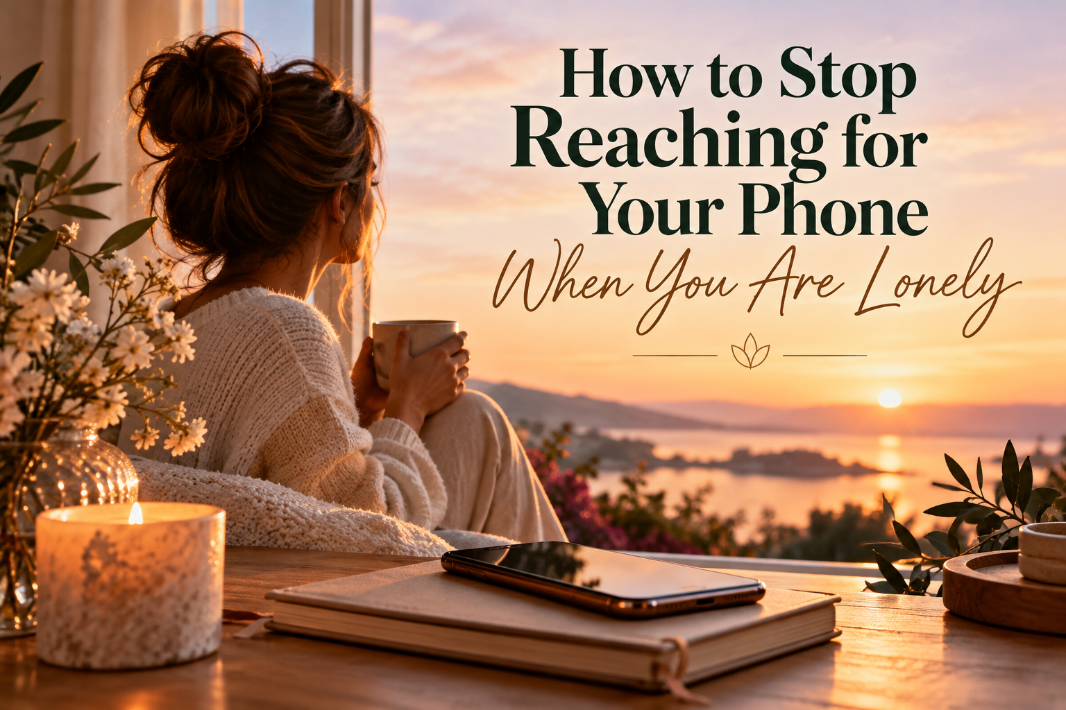How to Stop Reaching for Your Phone When You Are Lonely
