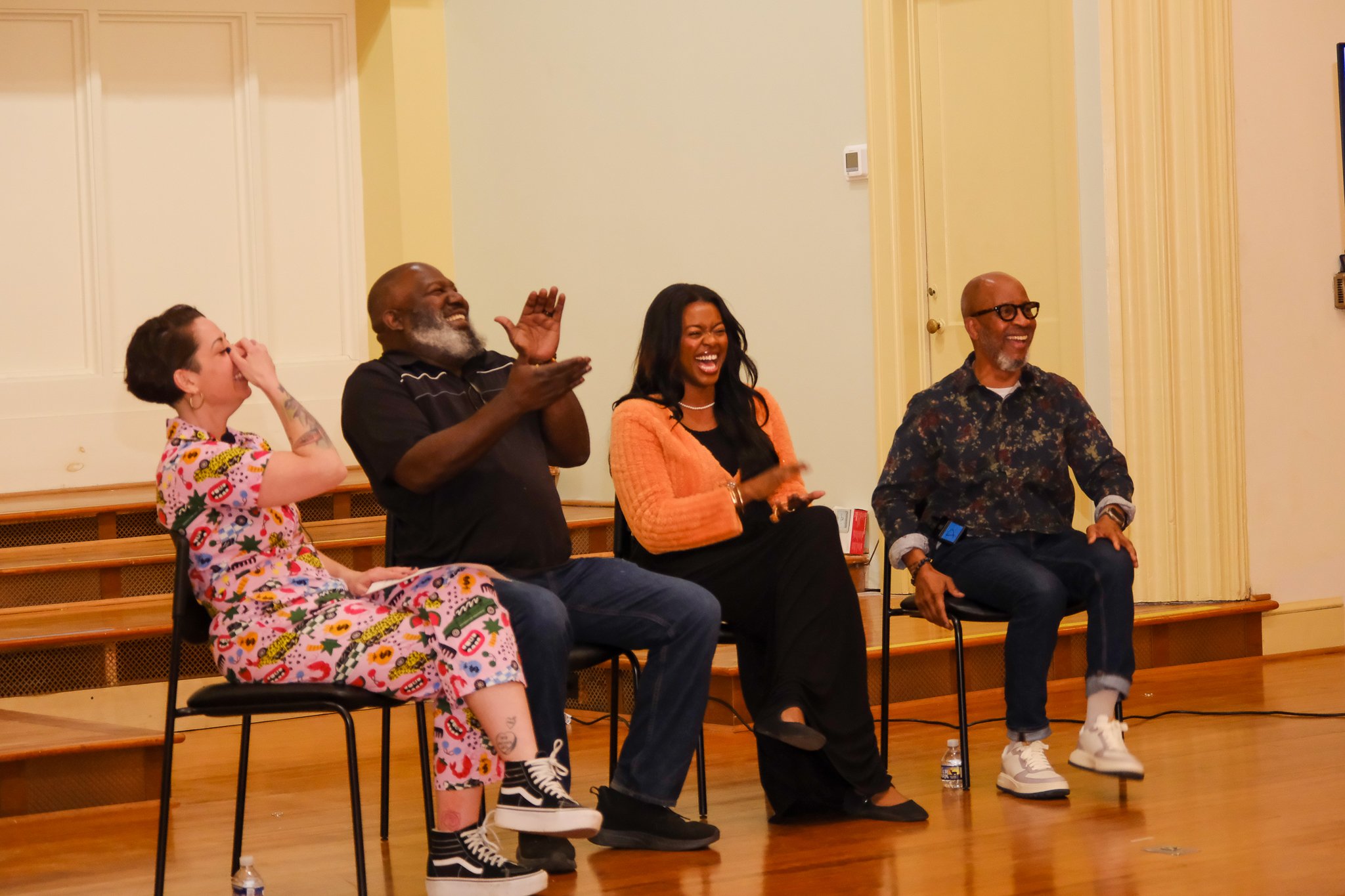 'The Artists Why' February 2025 Panel discussion held at Arts Plus Community Campus. 