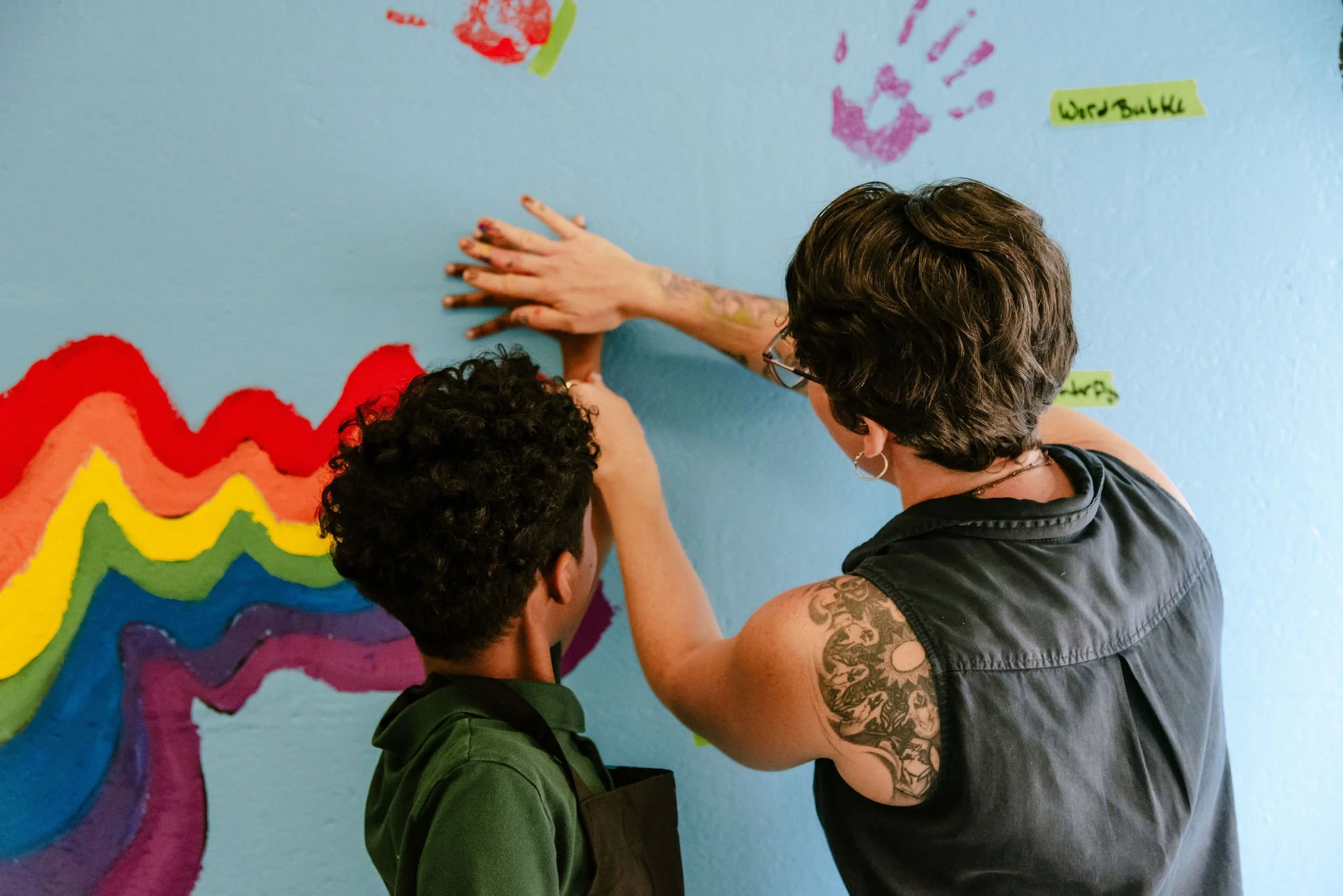 This school was created for children with 'high needs', low-income families, and behavioral incidents. It was amazing to see how the kids shifted over the years.
