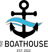 Logo for the Boathouse at the Vue Hotel in Wisconsin Dells, WI