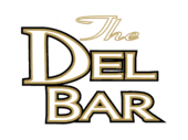 Logo of The Del-Bar supper club in Wisconsin Dells, Wiscosnin