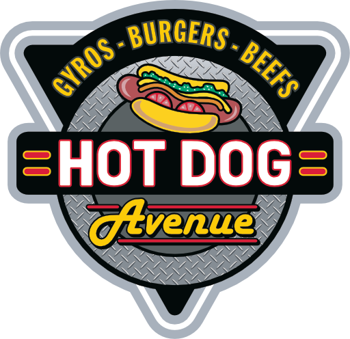 Logo For Hot Dog Avenue in Wisconsin Dells and Sauk City