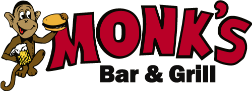 Logo for Monk's at the Wilderness in Lake Delton, Wisconsin!
