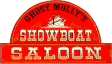 Logo for Showboat Saloon in Wisconsin Dells