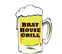 Logo for Brat House in Lake Delton, Wisconsin