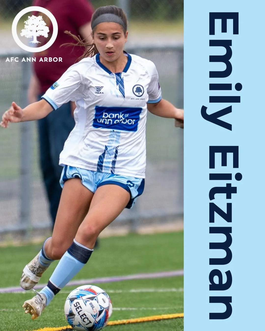 PLAYER SPOTLIGHT ⚽️

From AFCAA to medical school, amputee soccer leadership, and national recognition &mdash; Emily Eitzman is the definition of purpose-driven impact.

Emily&rsquo;s journey with AFC Ann Arbor didn&rsquo;t just shape her as a player