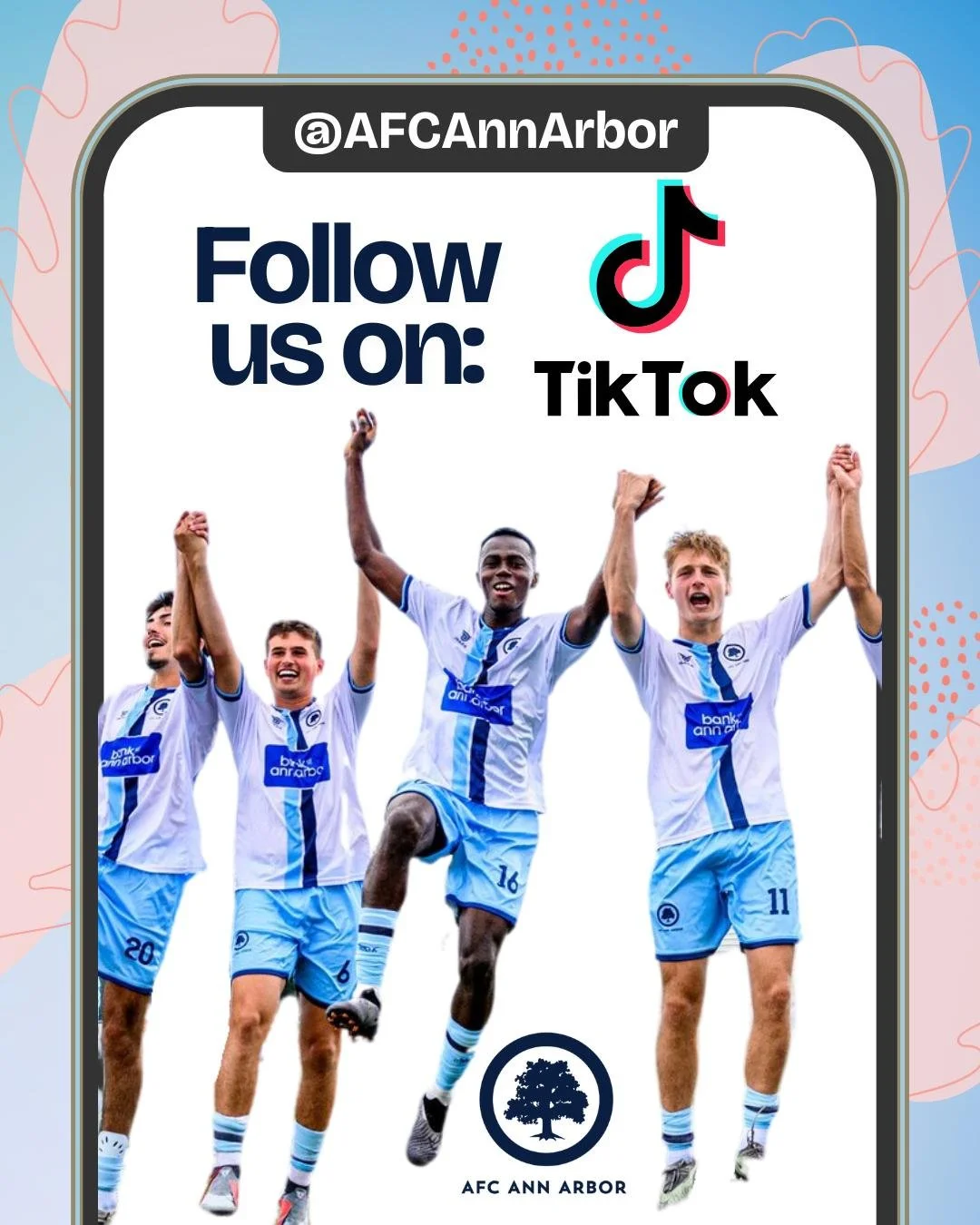 More content. 
More moments.
More AFC Ann Arbor.

All on TikTok. 📲