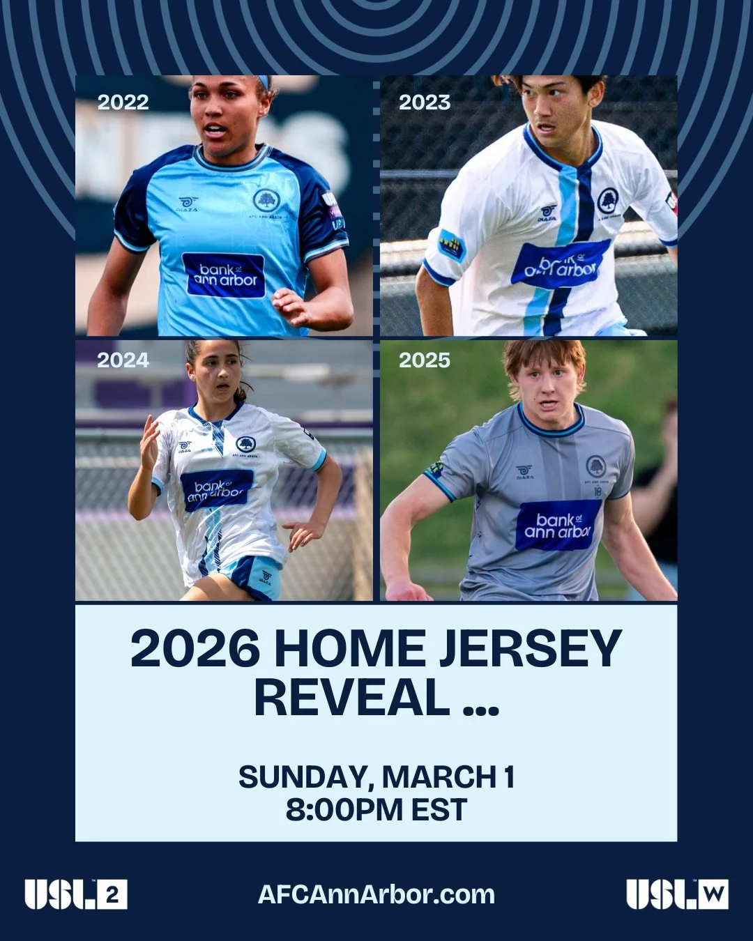 AFC Ann Arbor. Tradition, reworked. 🌳

New era unveiled - Sunday, March 1, 8 PM EST.