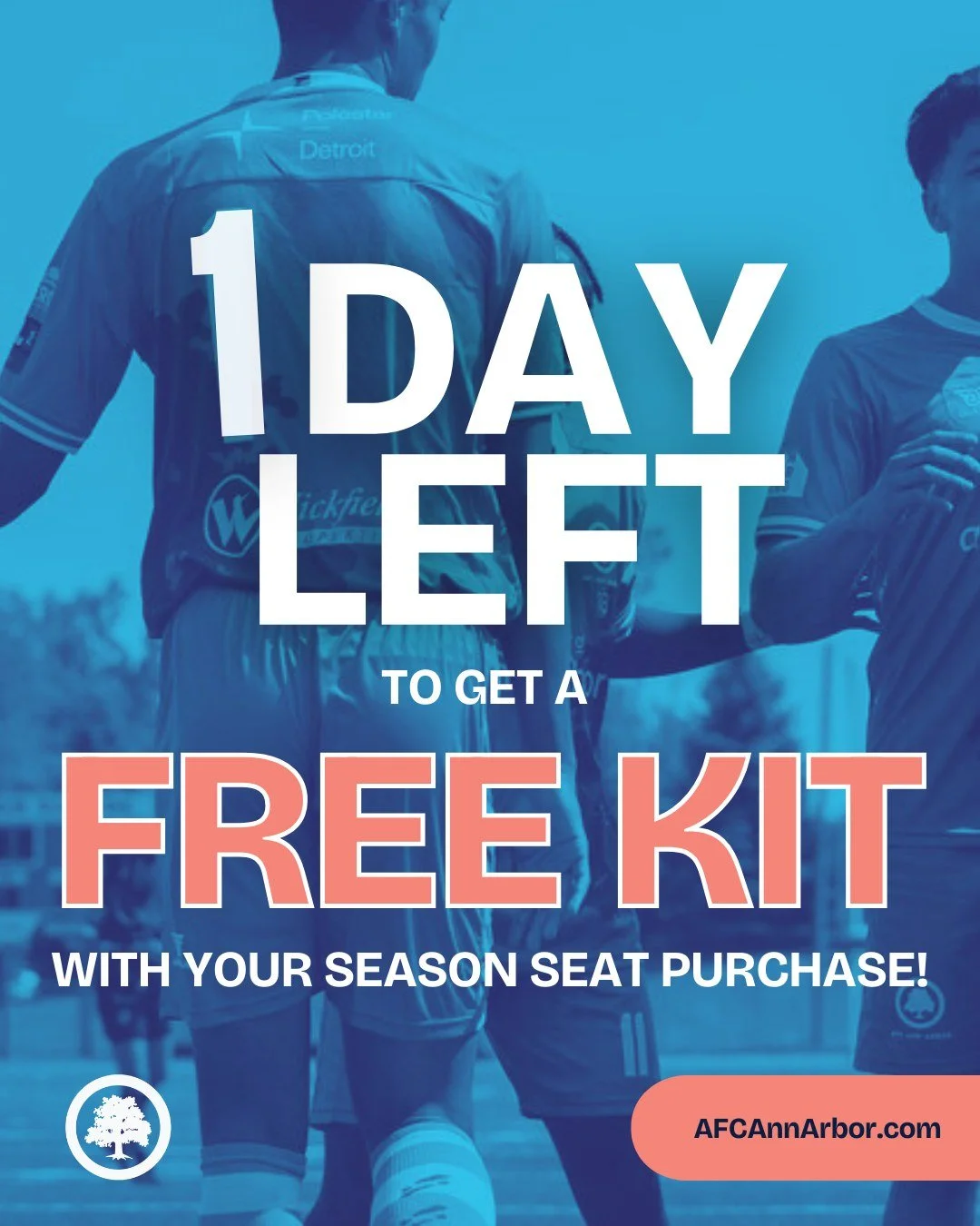 OFFER ENDS TOMORROW!🚨🚨🚨

Get your FREE 2026 season kit with a season ticket purchase!

Hurry! Offer ends tomorrow, March 16⌛ (Link in the bio!)