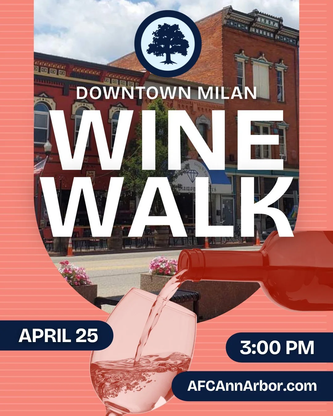 Support your local community this Saturday! 🍷

Wine Walk - April 25, starting from 3:00 PM! 👊

#RootedHere