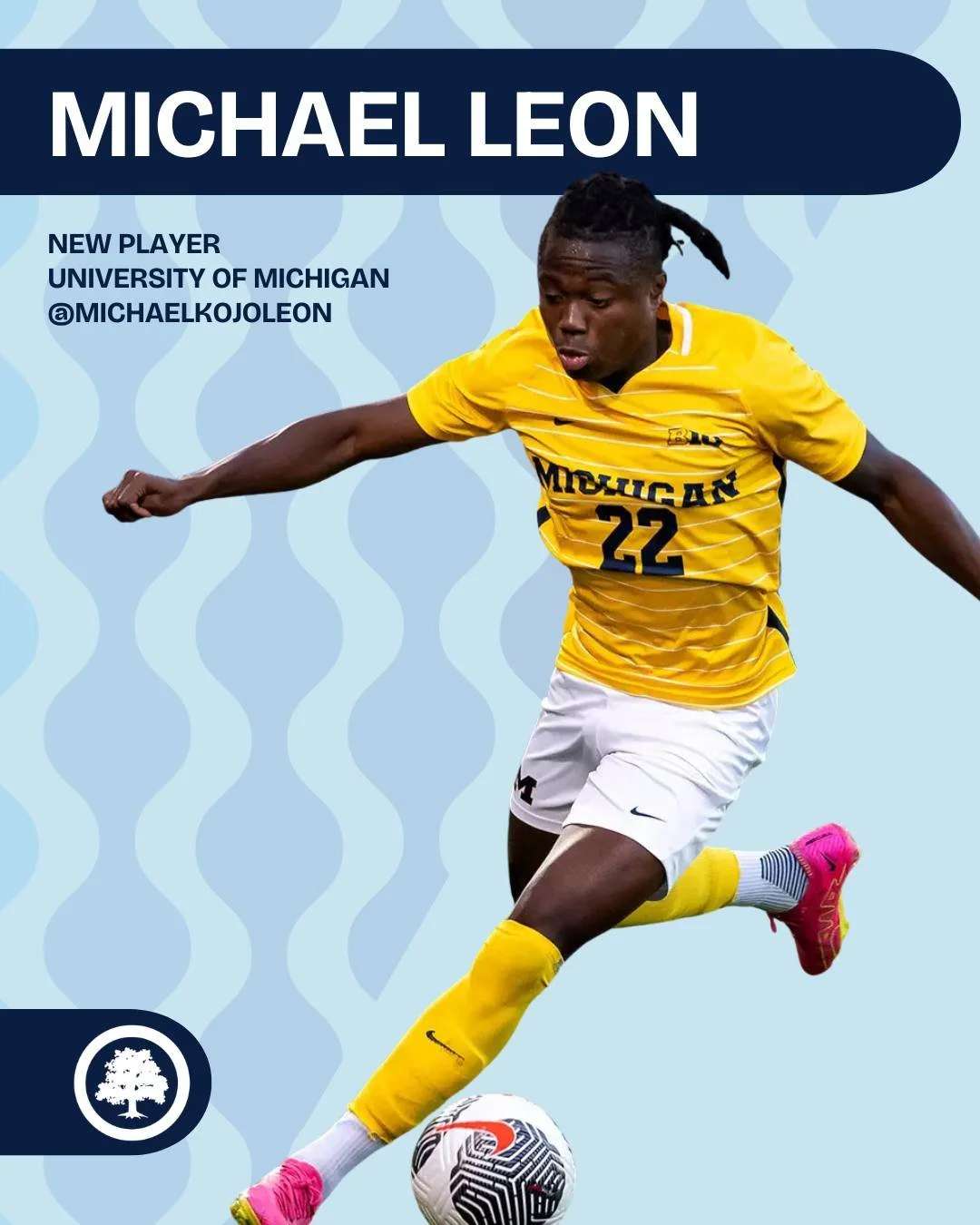 The Mighty Oak Family is excited to announce Michael Leon on the 2026 Roster.

Welcome to The Mighty Oak Family, Michael! 🌳

#RootedHere