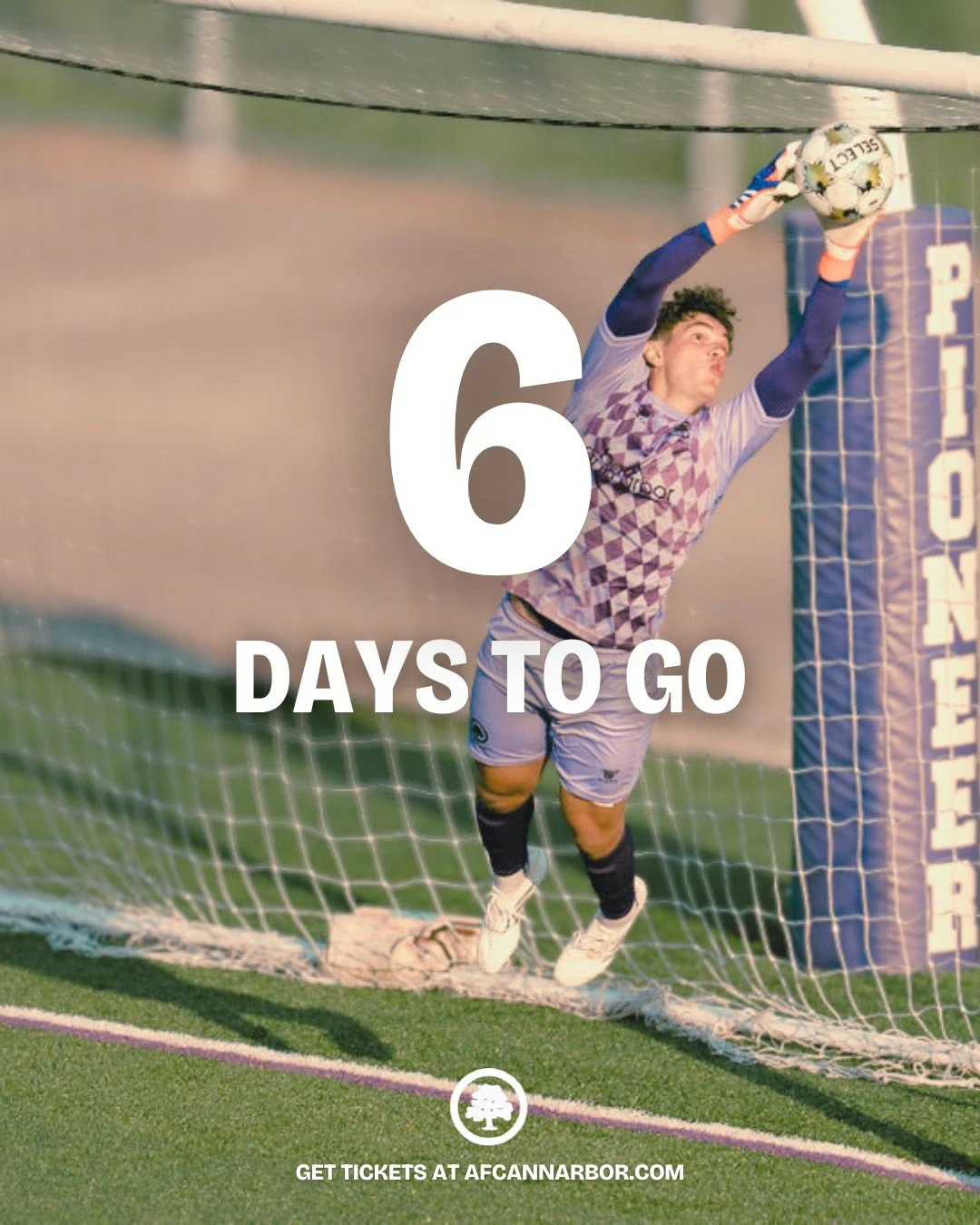 6 days until matchday in Ann Arbor. ⏳⚽

We&rsquo;re ready to defend home turf. 💙

Get your tickets now via the link in our bio. 🔗