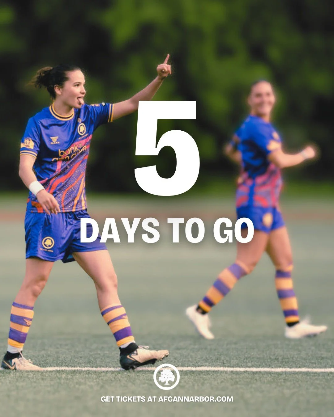 5 days until we&rsquo;re back under the lights. ✨⚽

See you in Ann Arbor. 💙