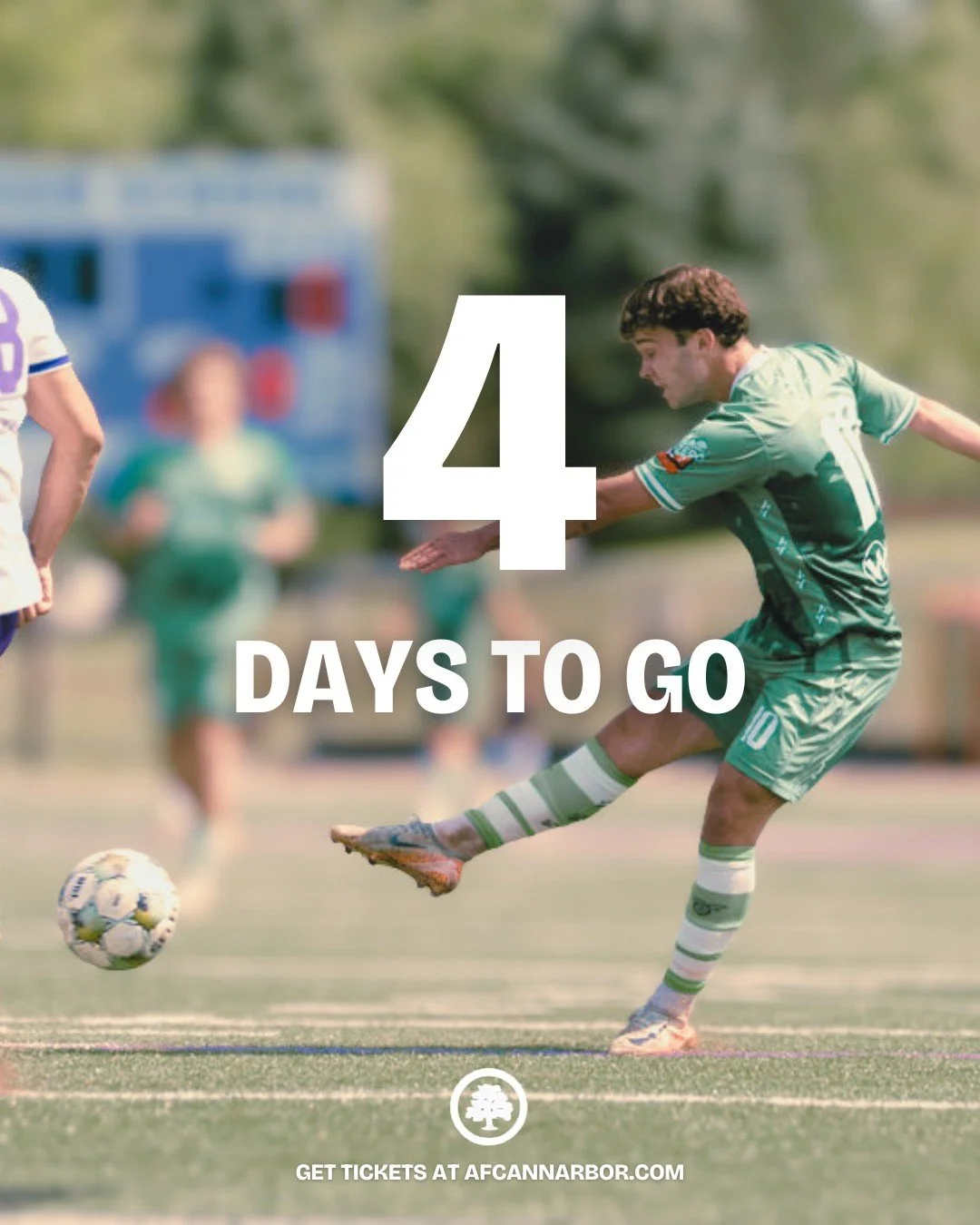 Only 4 days left until matchday. ⏳

Time to pack the stands and bring the energy back to Ann Arbor. 🏟️

#AFCAnnArbor
