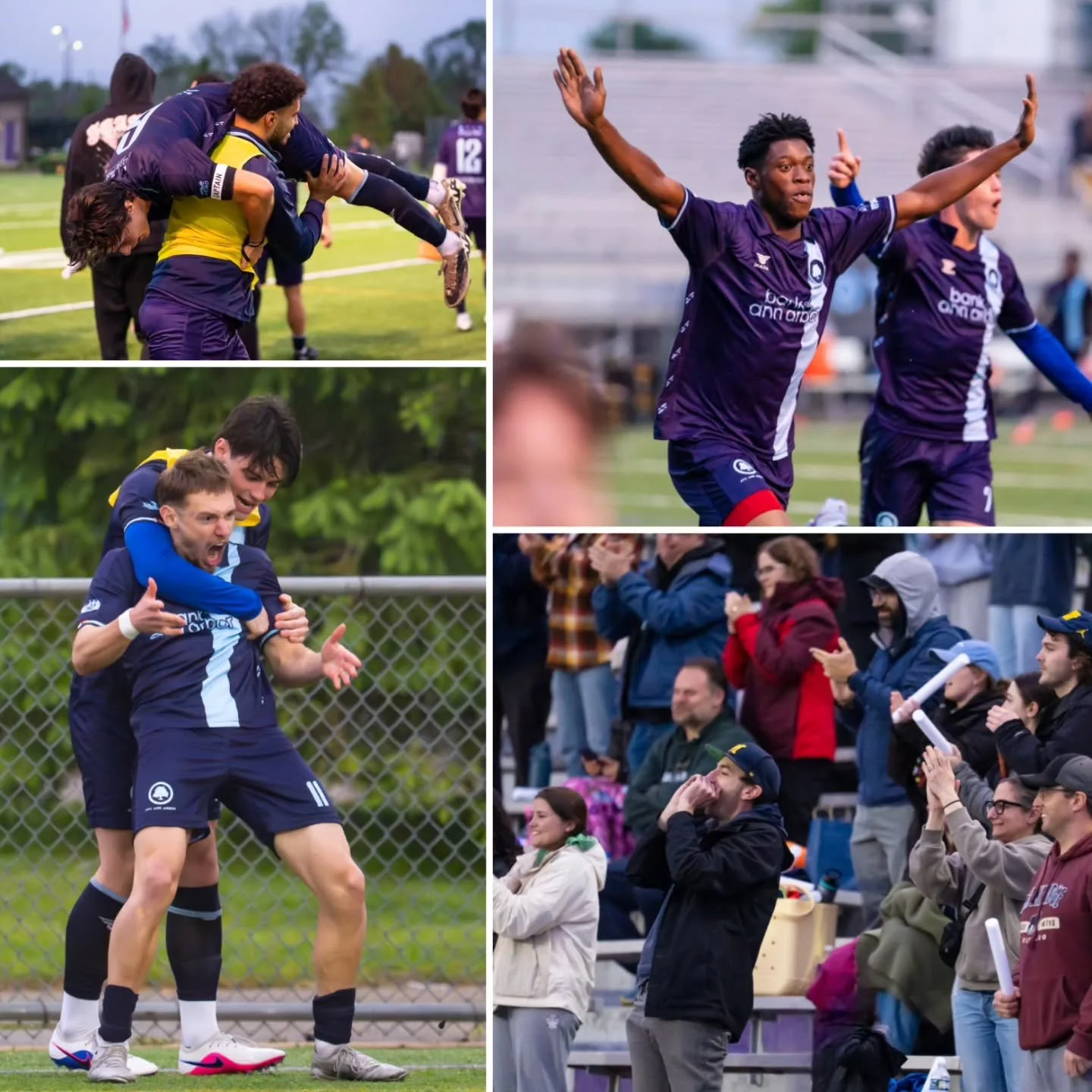 On Saturday night, with the team trailing 1-0 and down a man, @ianlama10 equalized in the 70th minute.

Then, after @prince_abban9 scored the game-winner in the last minute of extra time, the vibe got super giddy.

Another unforgettable, happy moment