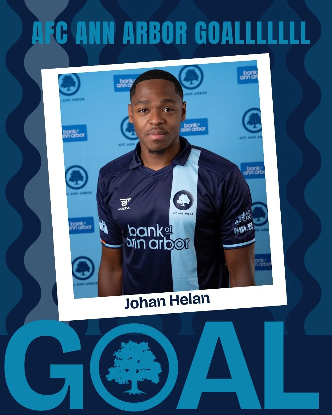 GOALLLL ANN ARBOR! In the 4th minute, a brilliant run through the lines by Riad Zitouni to feed Johan Helan for a smooth finish to give the Mighty Oak the lead! #COYMO #USL2 #Path2Pro