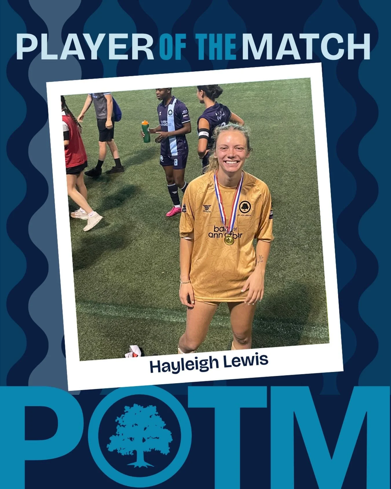 Player of the match is Hayleigh Lewis! We couldn&rsquo;t have won this game without her spectacular saves!! 💪 

#COYMO #AFCAA