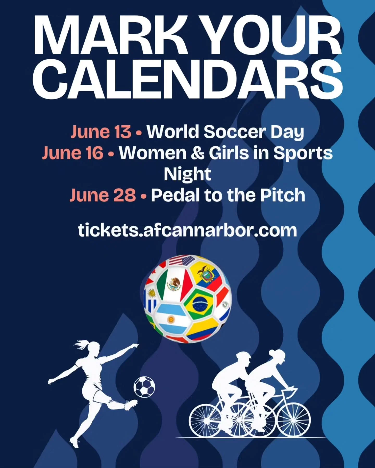 Three big events are coming to Hollway Field!

■ World Soccer Day: June 13 at 3pm

Get excited about the world&rsquo;s game with an afternoon of international football culture. Wear your favorite soccer jersey, and join us afterward for Brazil vs. Me