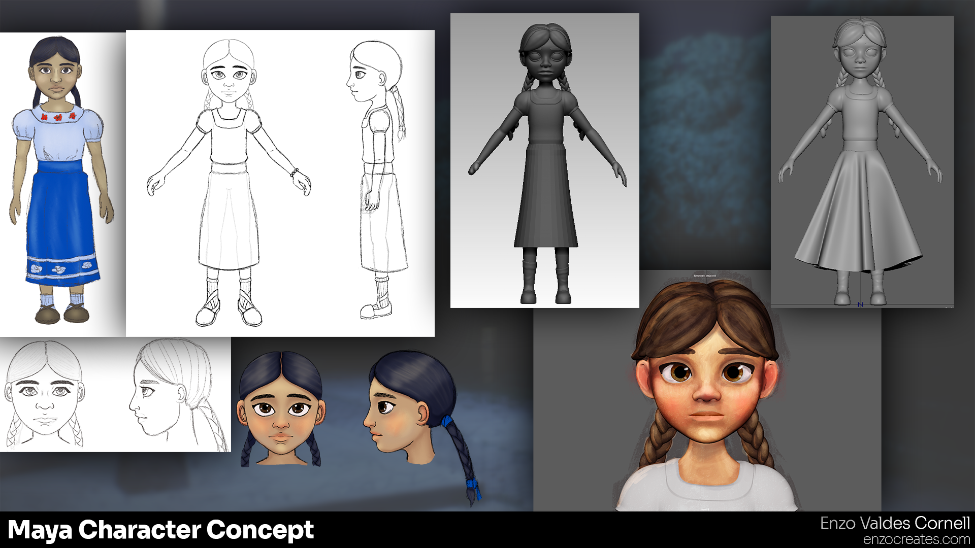 Maya Character Concept