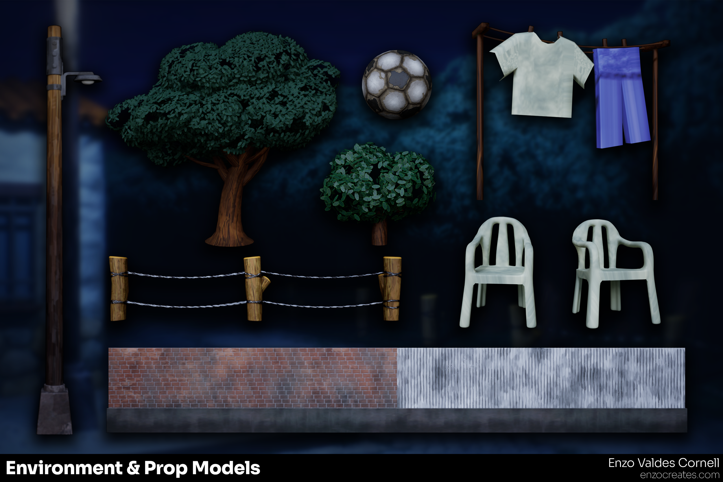 Environment and Prop Models