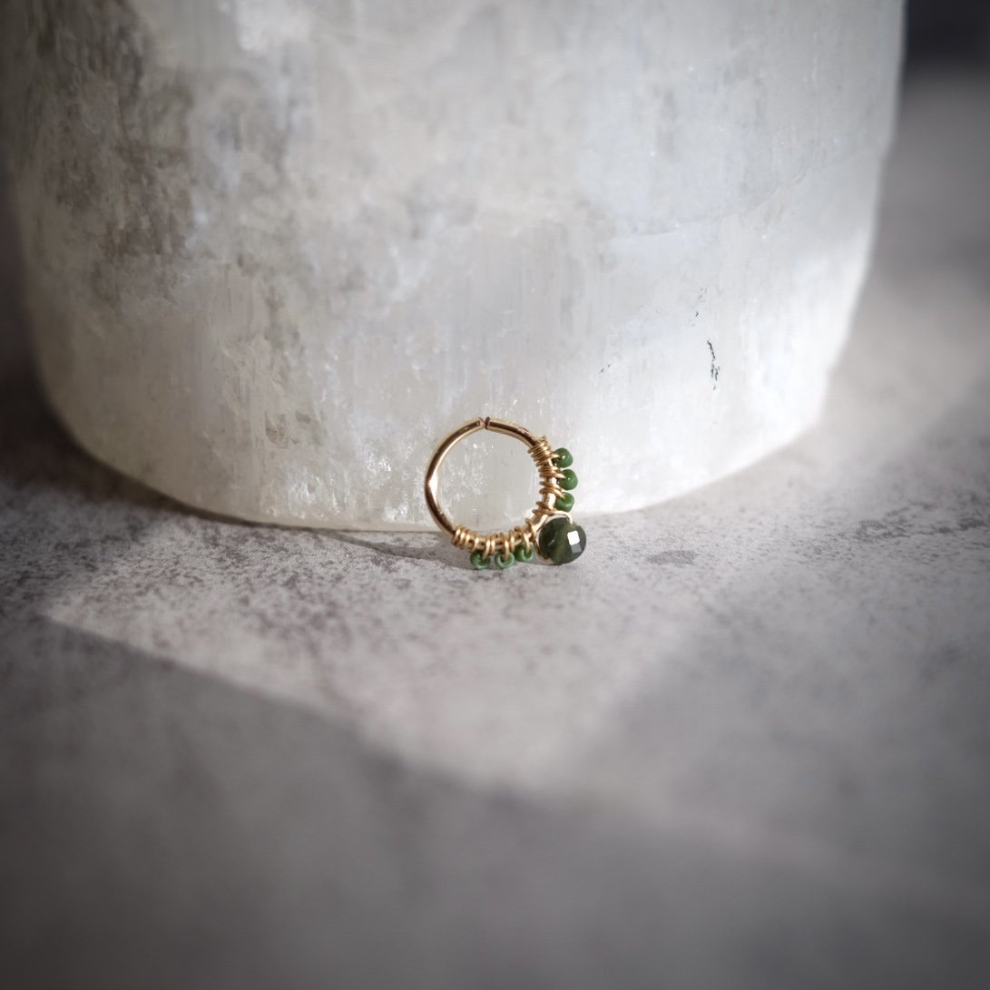 Green Aventurine Septum 16g