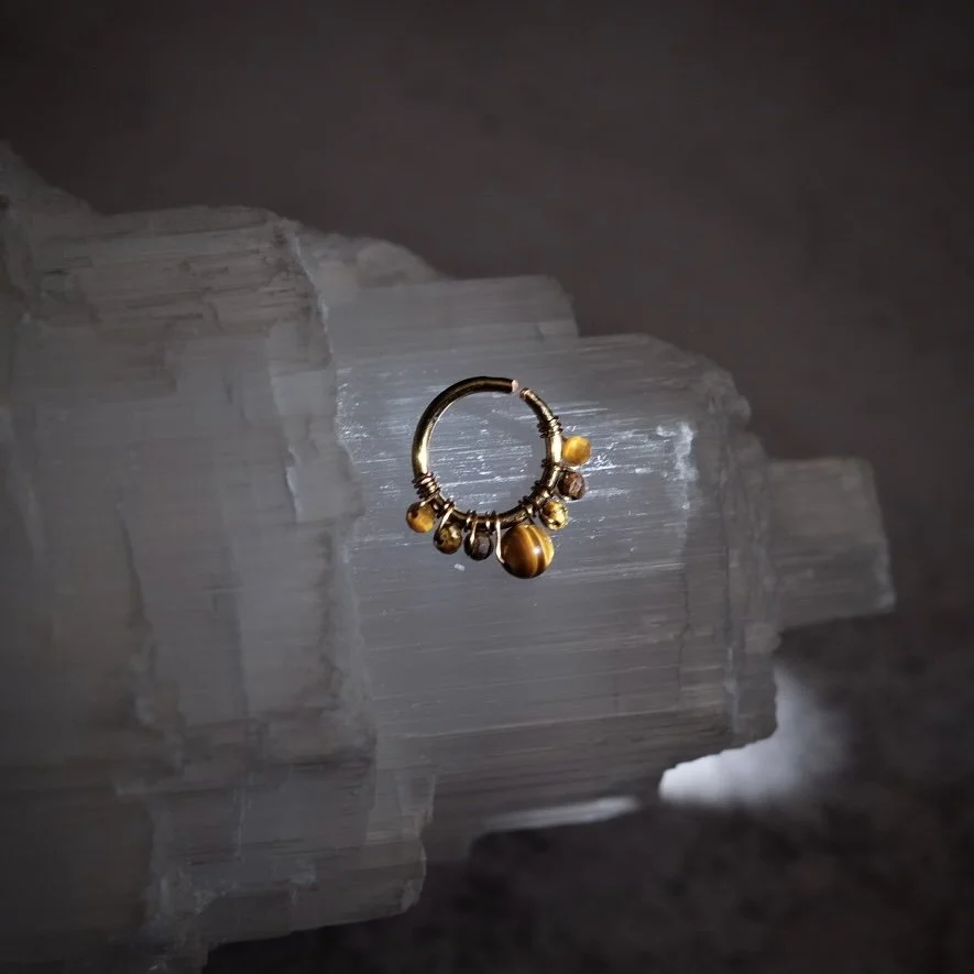 Tigers Eye Septum 16g
