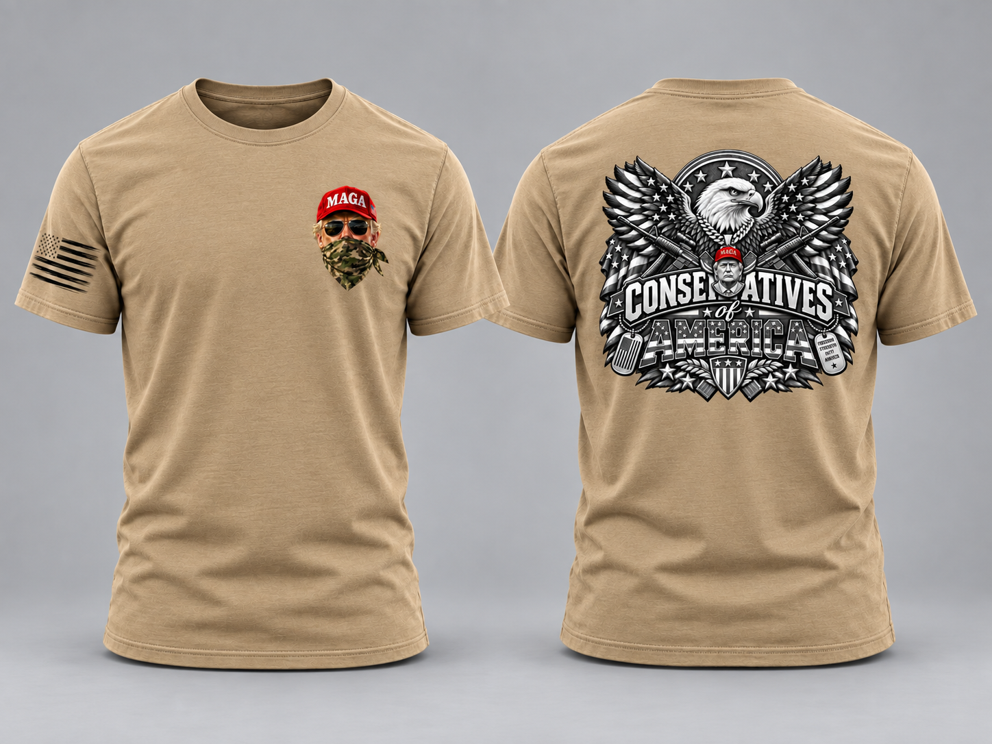 Conservatives of America Patriot Tee