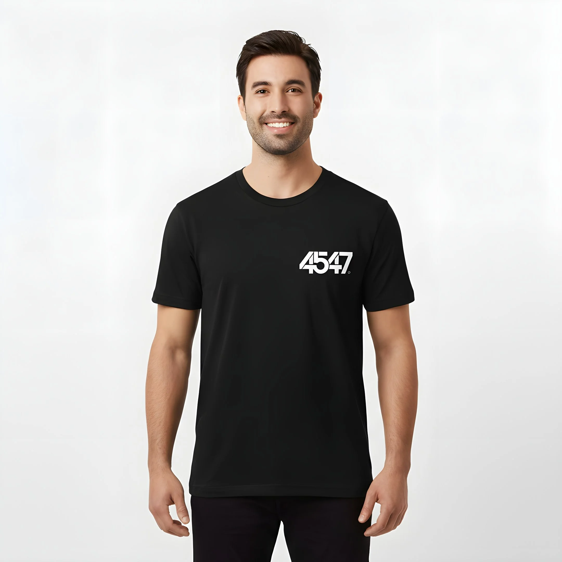 4547 Core Mark Tee — Quiet Confidence, Built to Represent (Front Print Only)