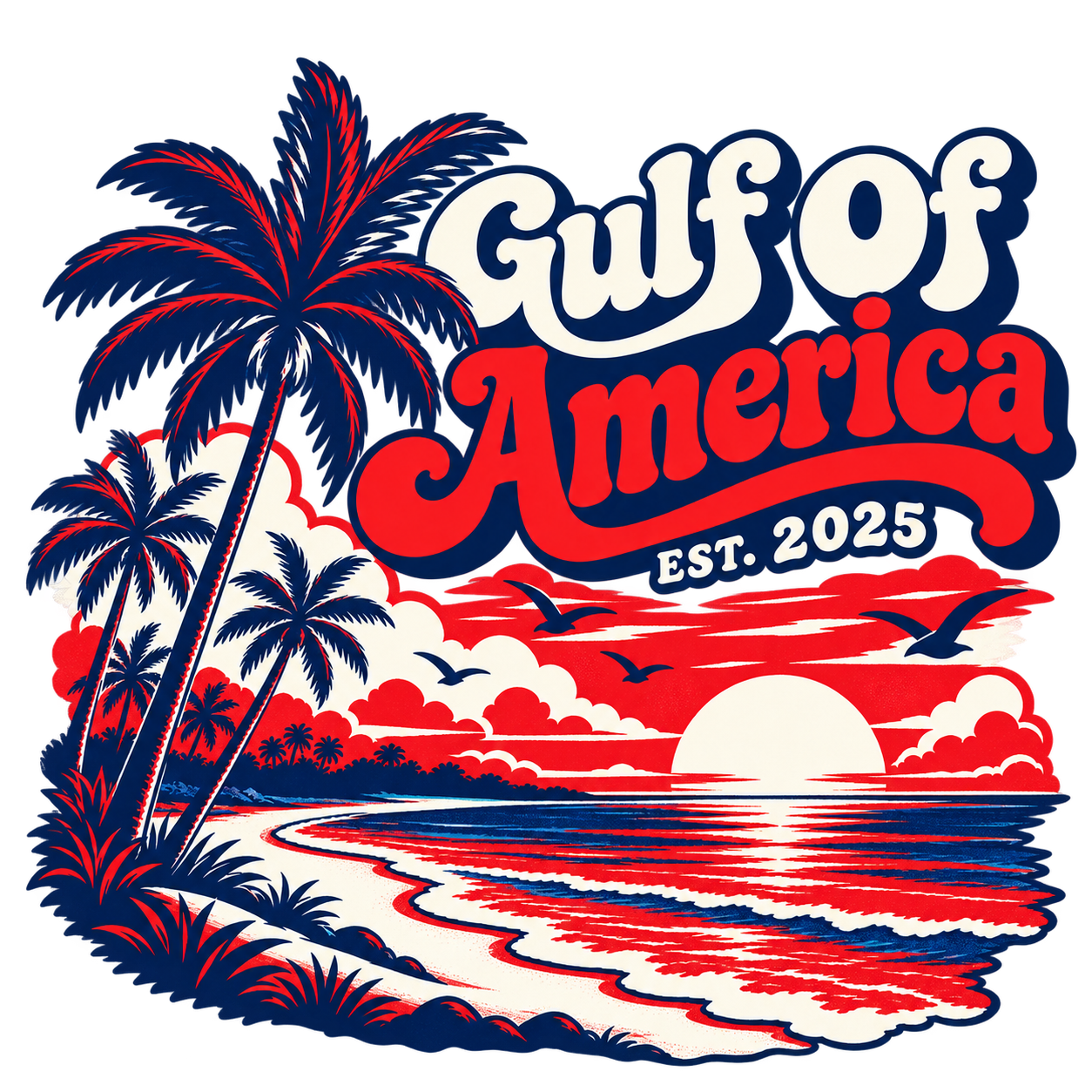 Gulf of America Retro Sunset Paradise.png