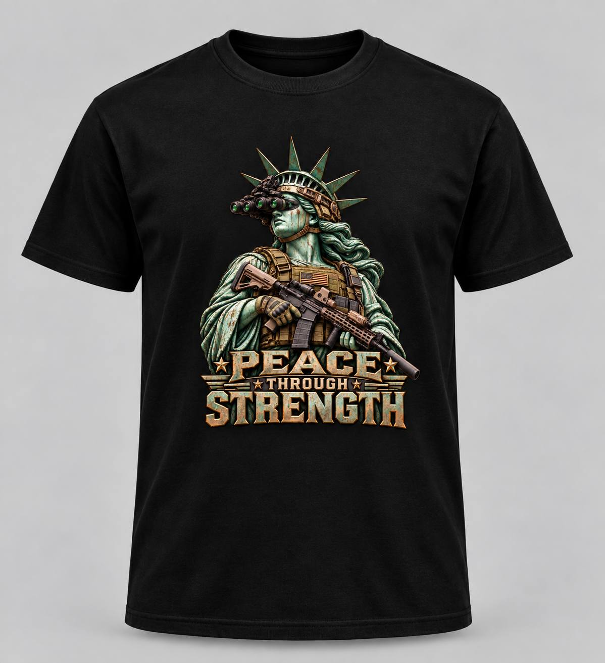 Peace Through Strength Tactical Liberty Tee