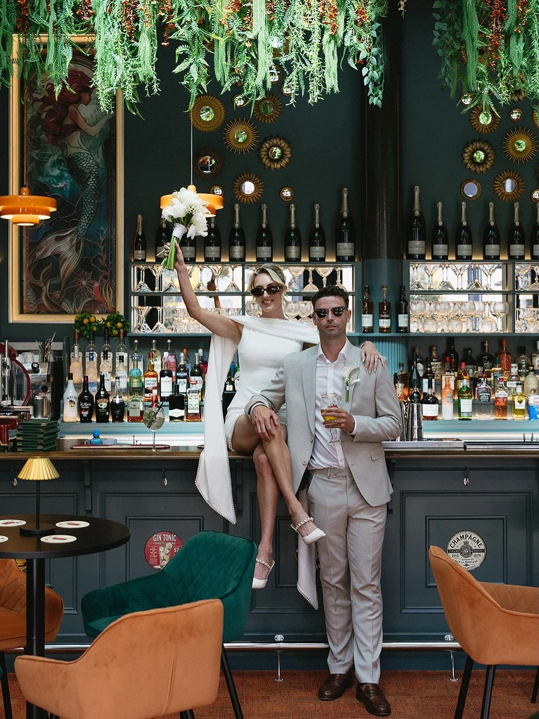 Ben &amp; Charlotte making a legal celebration look seriously stylish.
Cocktails, sunshine, laughter and a little stop at the bar &mdash; exactly the kind of relaxed wedding energy I love to photograph.

#JerseyWeddingPhotographer #ModernWeddingPhoto