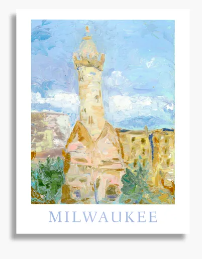 Water Tower Print