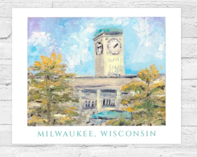 Clock Tower Print