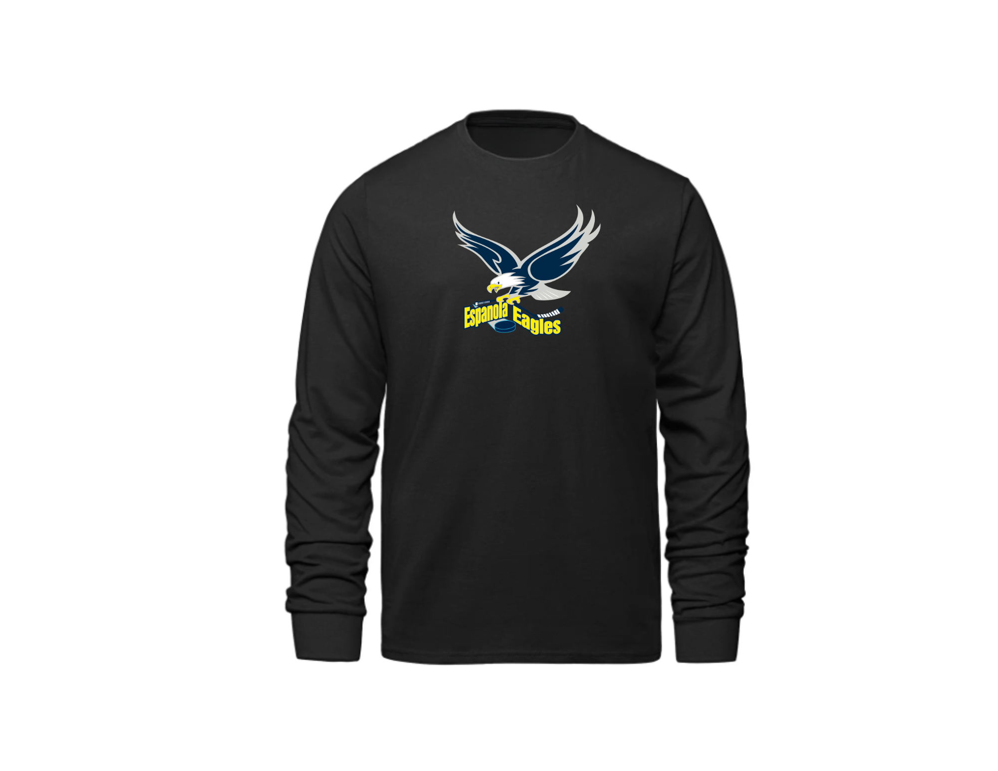 Long Sleeve Shirt Eagles Black.png