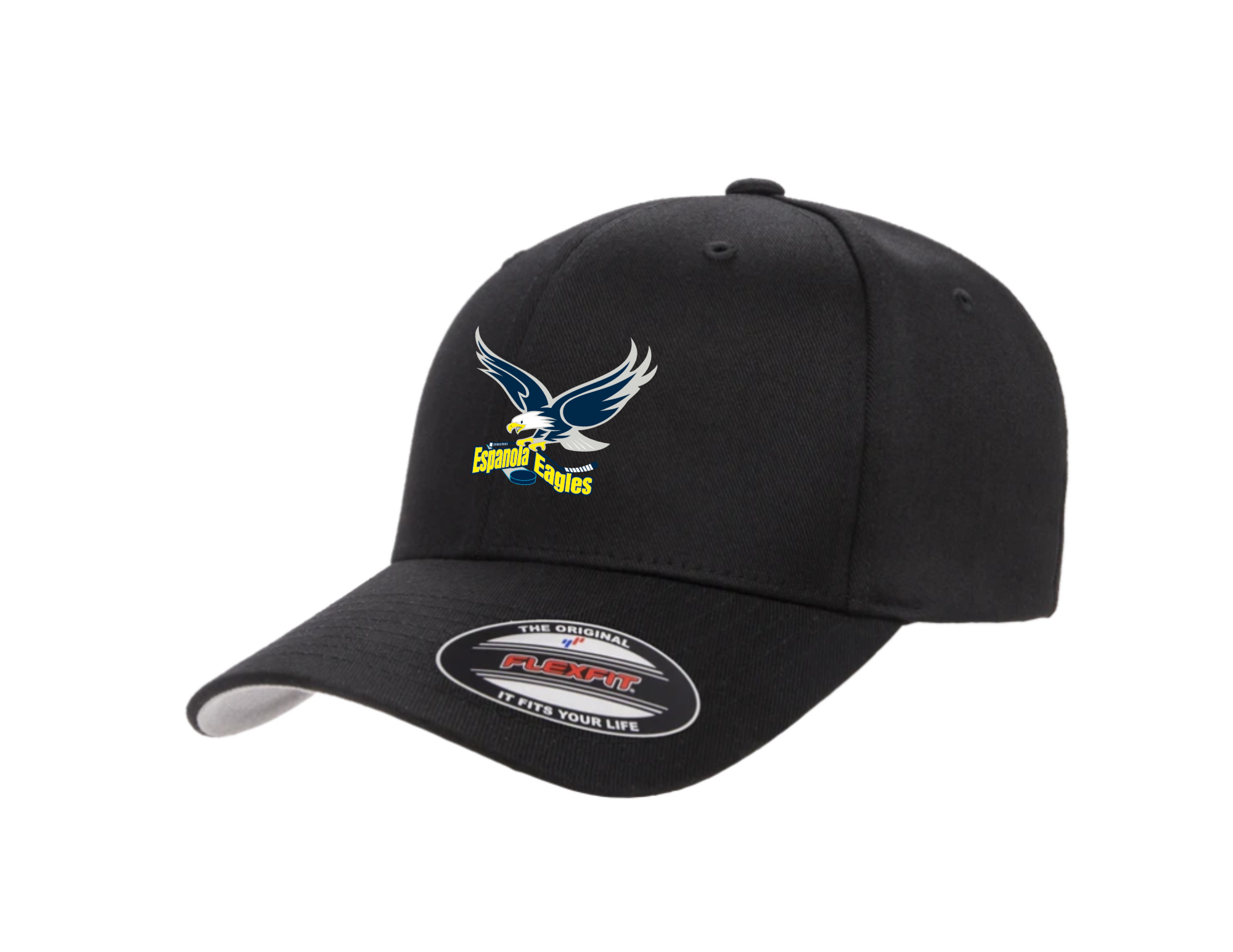 Flexfit Fitted Eagles Black.png