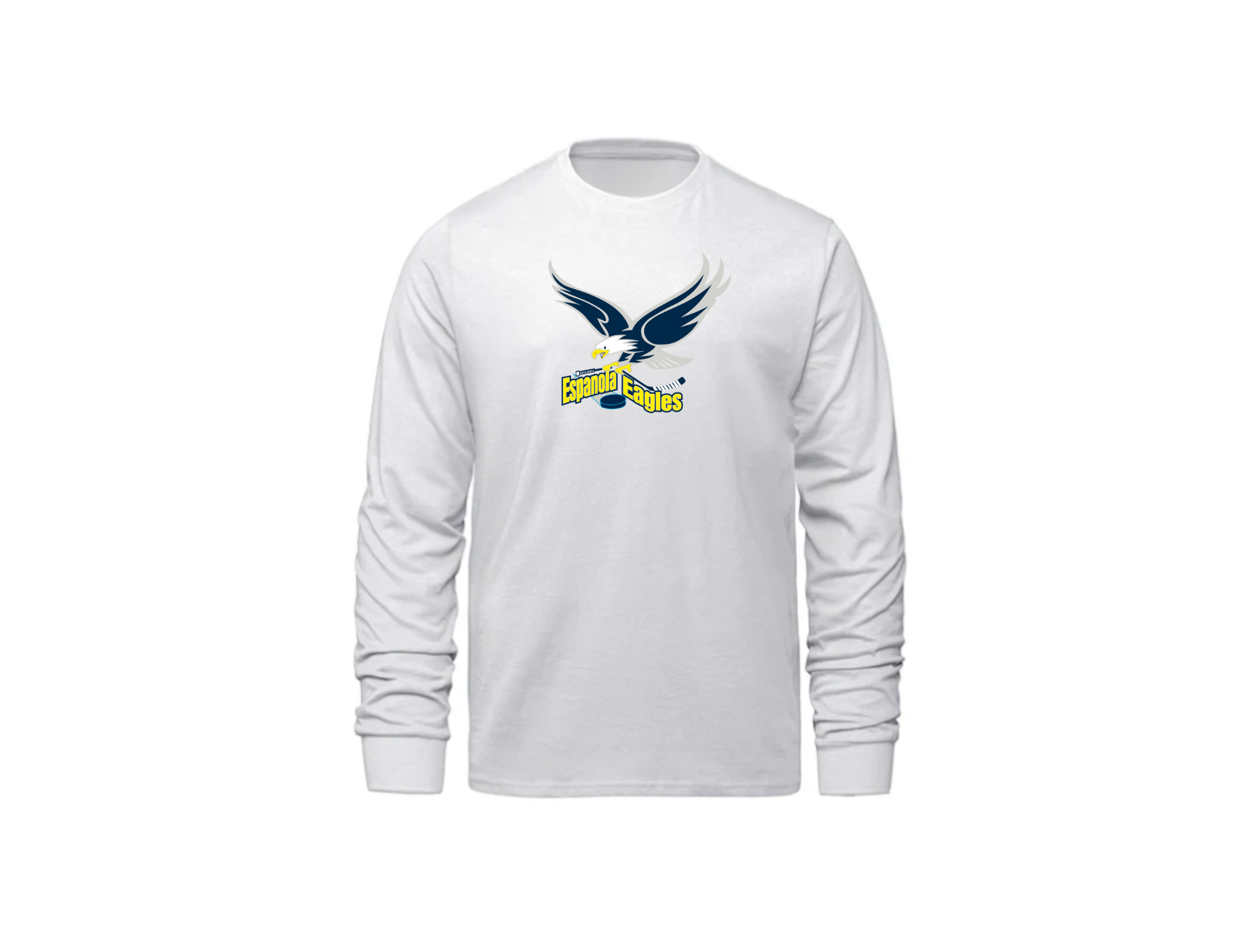 Long Sleeve Shirt Eagles White.png