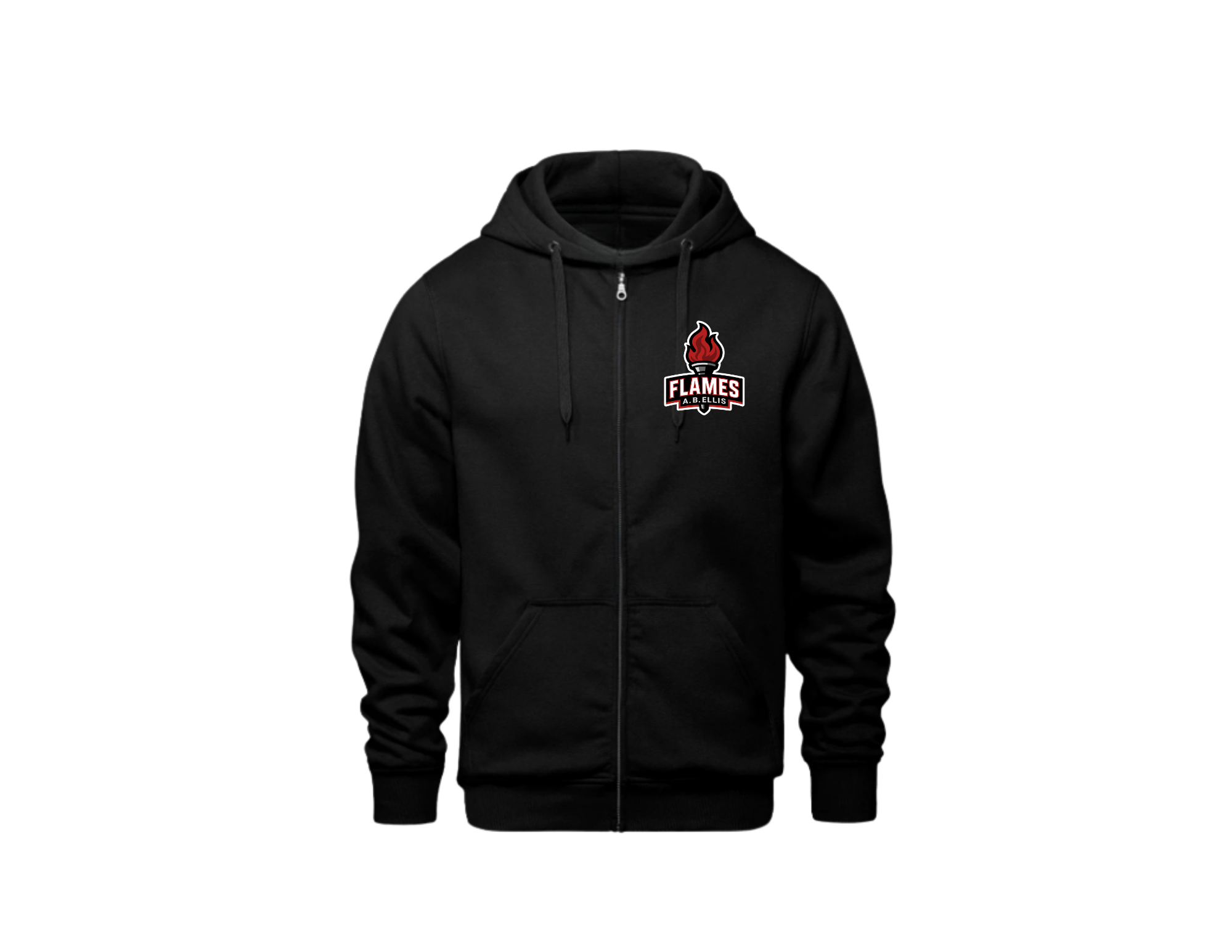 AB Ellis Full Zip Sweatshirt Black.png