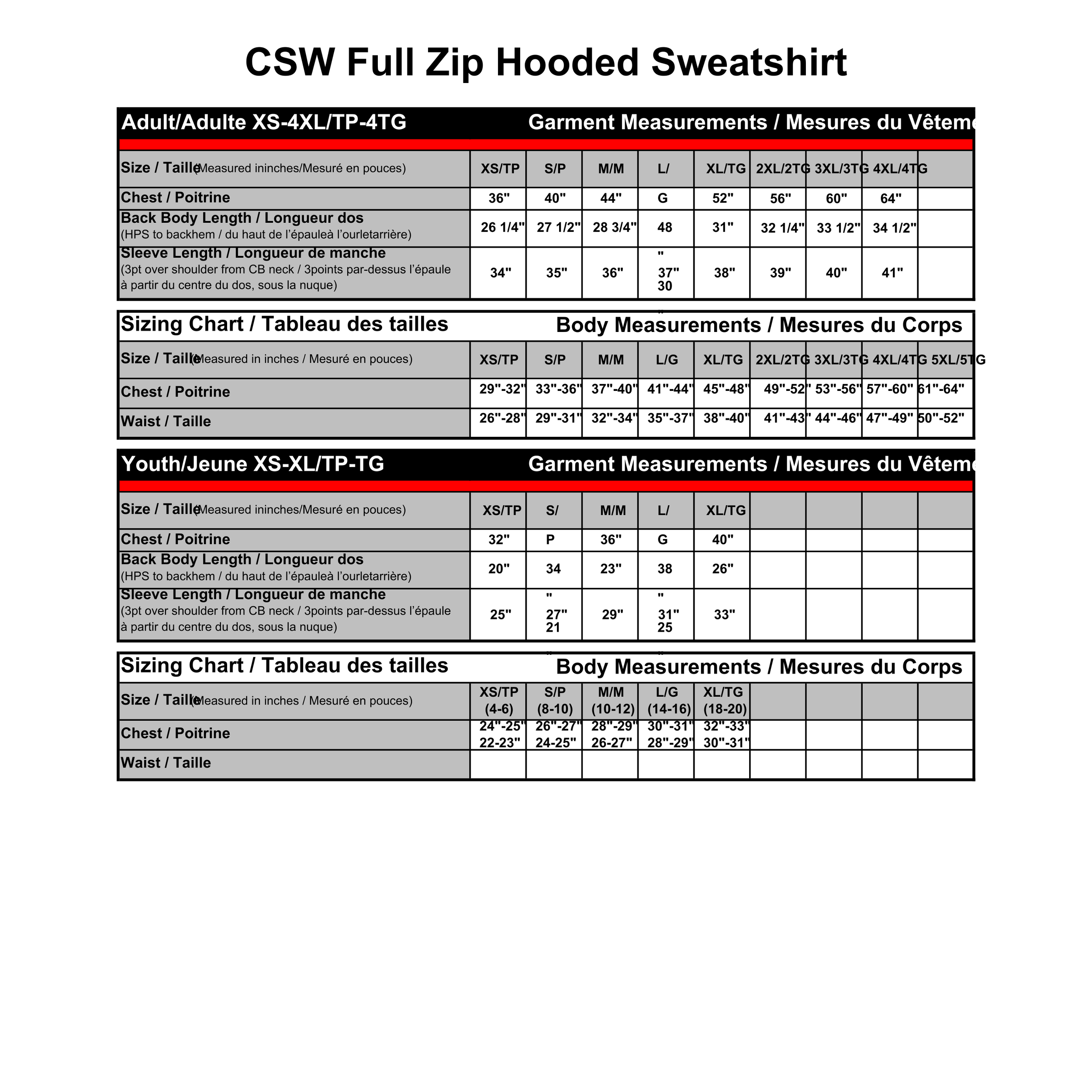 CSW Full Zip Hooded Sweatshirt Size Chart.png